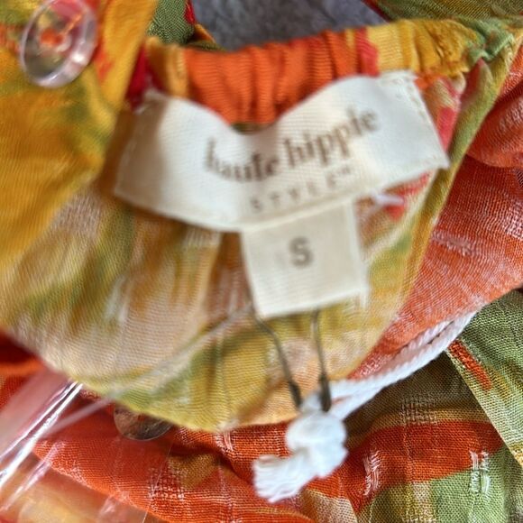 NWT Haute Hippy Crop top - Size S - Picture 3 of 8